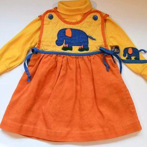 Vintage Ruth Scharf Dress and Top Size 12 Months